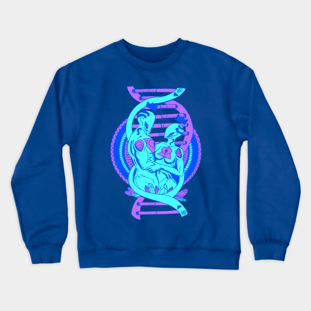 Blue In Our DNA Crewneck Sweatshirt by kenallouis